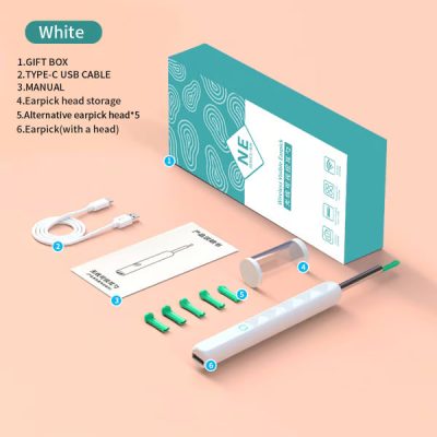 Limpa-ouvidos visual HD | EARSCAN