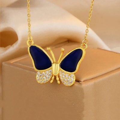 Colar borboleta que muda de cor | FLUTTERX