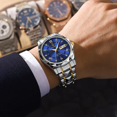 Relógio de luxo luminoso com calendário | TIMEXA